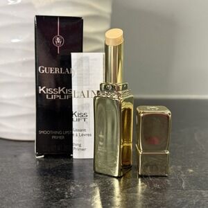 NEW Guerlain Kiss Kiss Lliplift Smoothing Lipstick Primer Full Size